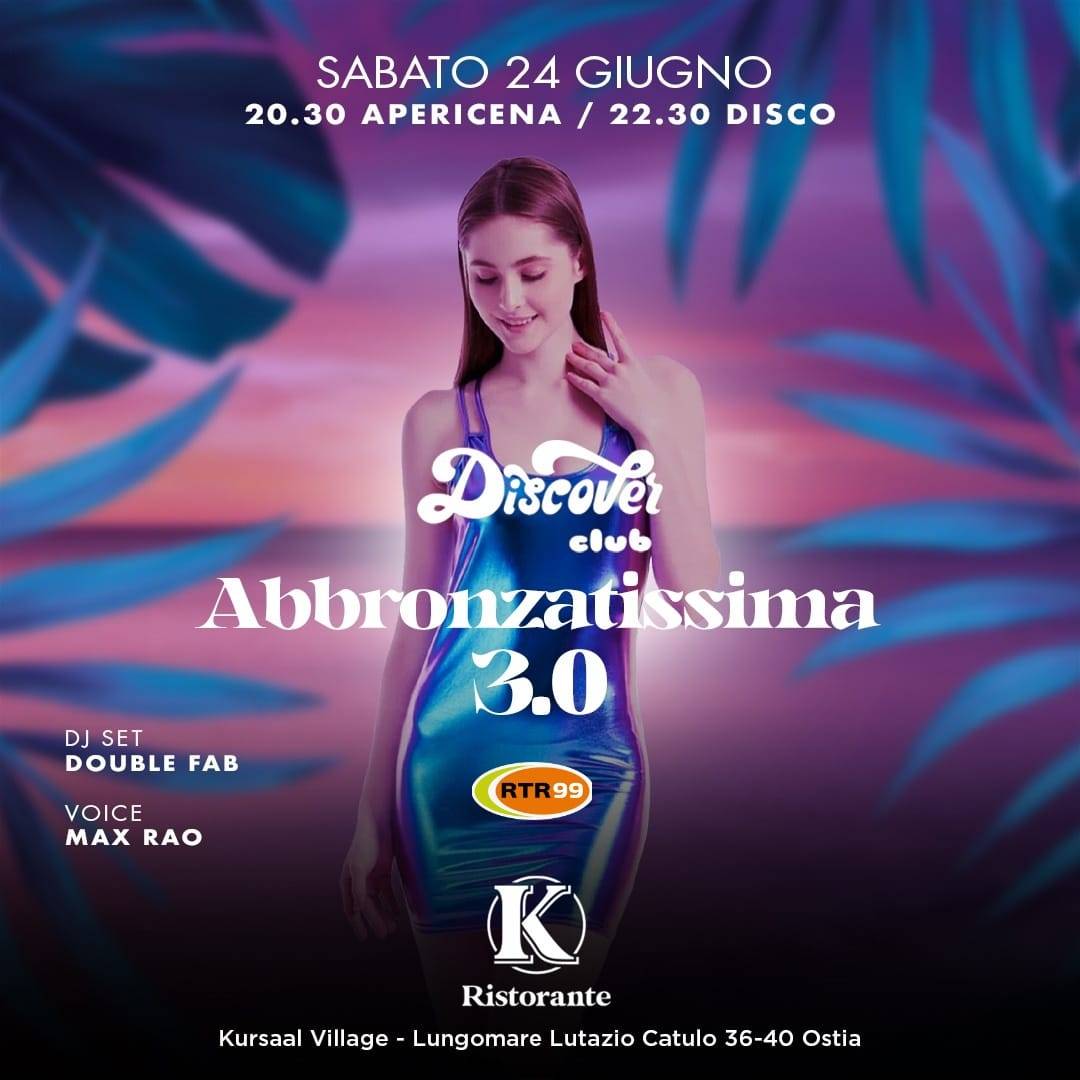 Kursaal Ostia Beach Sabato Giugno Apericena E Disco