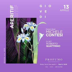 Aperitiv e Djset Profumo Spazio Sensoriale giovedì 13 aprile 2023