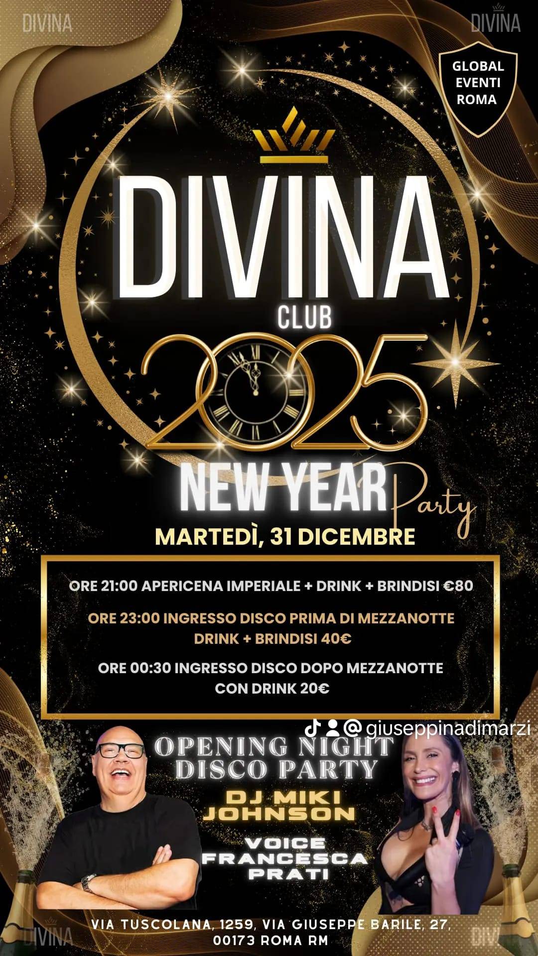 flyer capodanno divina roma