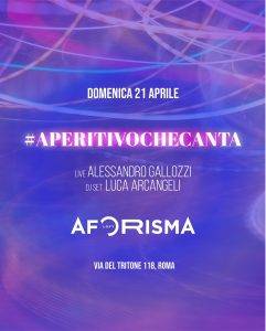 foto Aforisma Roma domenica 21 aprile 2024 Ape e dj set