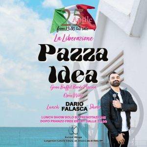 foto flyer Giovedì 25 Aprile Pranzo Spettacolo al Kursaal di Ostia