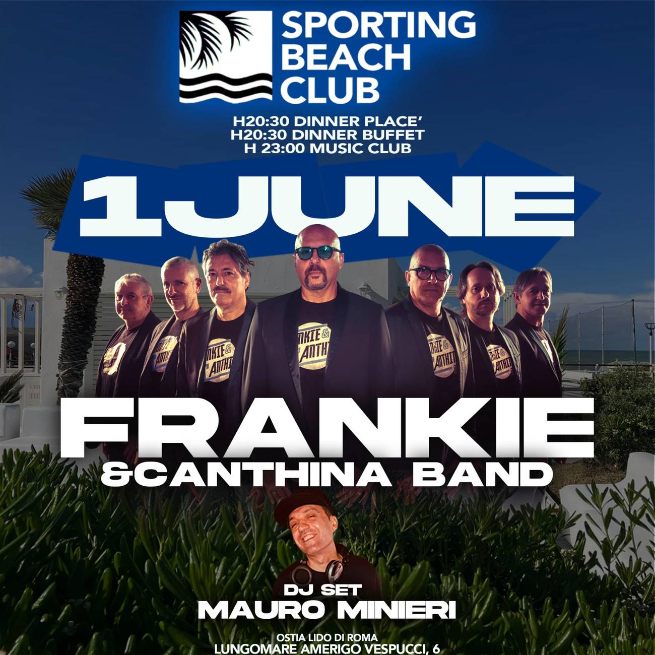 Sporting Beach Ostia sabato 1 giugno 2024