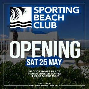 foto Sporting Beach Ostia sabato 25 maggio 2024