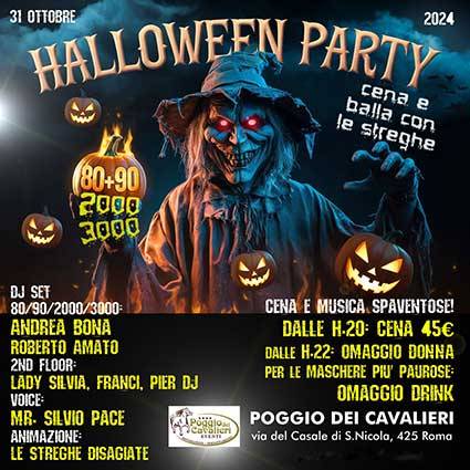 flyer halloween poggio-dei cavalieri roma