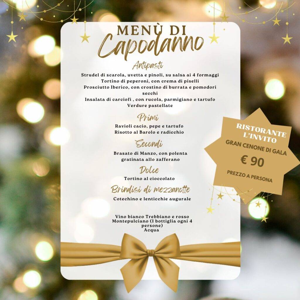 foto menu invito