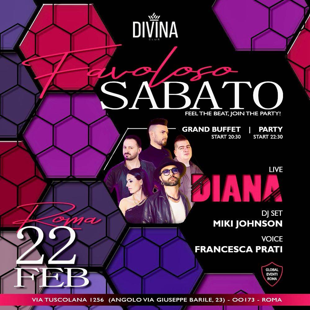 foto sabato 22 febbraio divina club